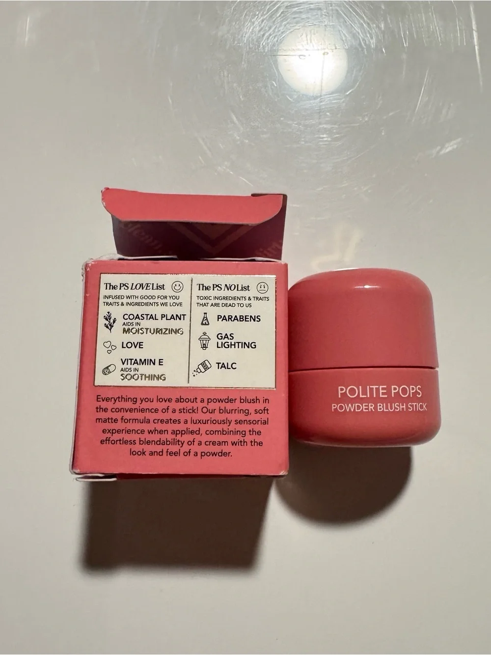 Polite Society Polite Pops Powder Blush Stick Paris